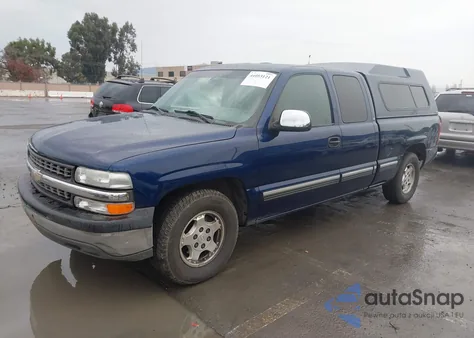 2002 Chevrolet Silverado 1500 Ls from USA, damaged, VIN 2GCEC19T921288737